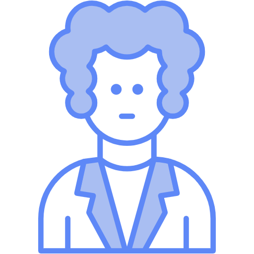 Free Elder Women icon two-color style
