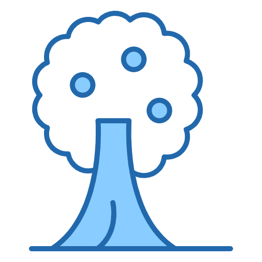 Free Garden icon two-color style