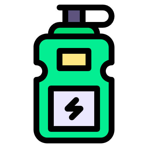 Free Energy Drink icon lineal-color style