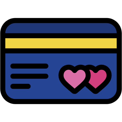 Free atm card icon lineal-color style