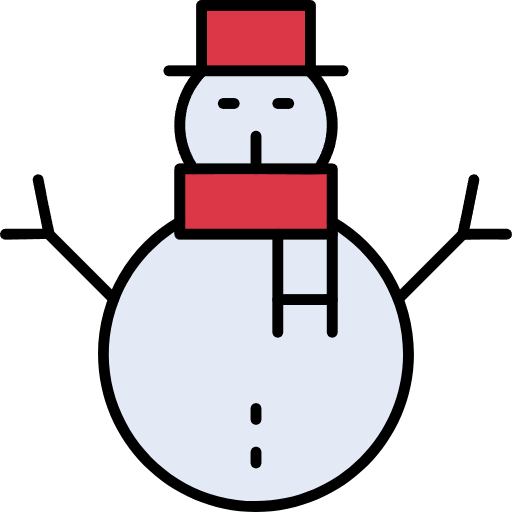 Free Snowman icon Lineal Color style