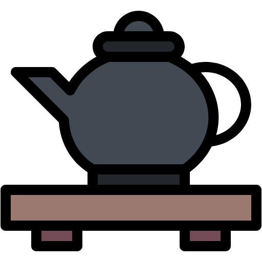 Free Tea Ceremony icon lineal-color style
