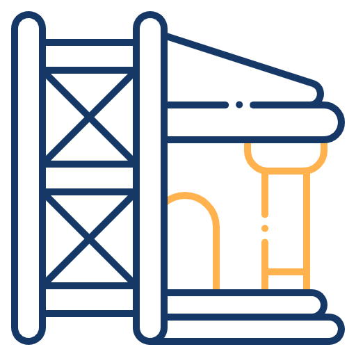 Free Building Architecture icon Two Color style