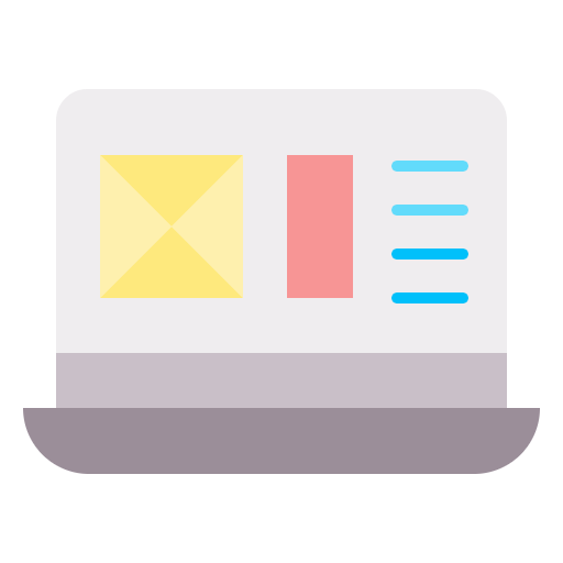 Free Computer icon flat style