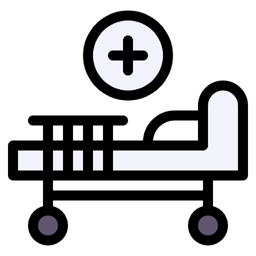 Free Stretcher icon Lineal Color style