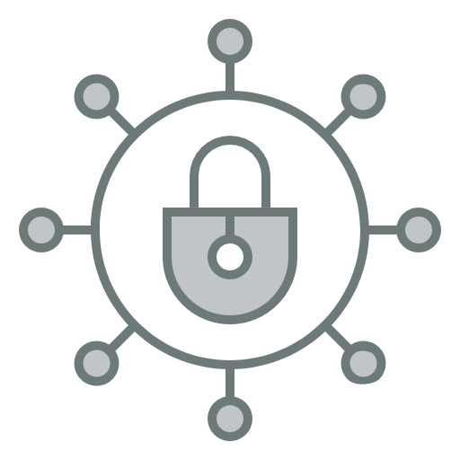 Free security icon two-color style