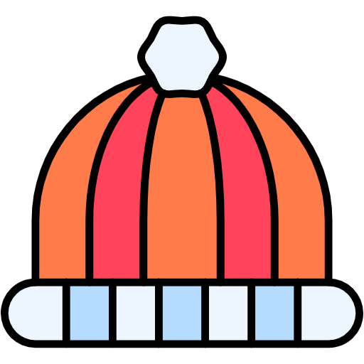 Free Winter Hat icon lineal-color style
