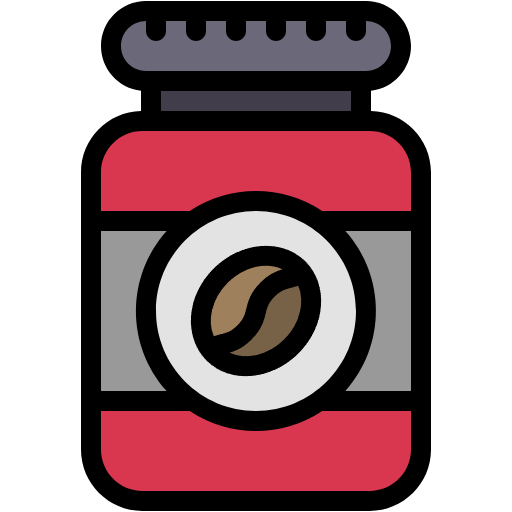 Free Coffee icon lineal-color style