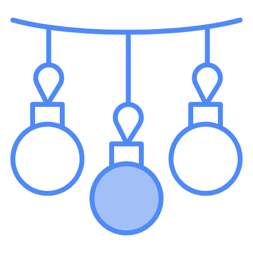 Free Lights icon two-color style