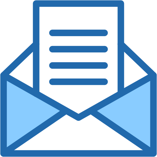 Free Email icon two-color style