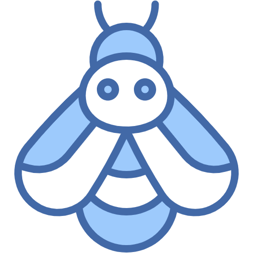 Free Mite icon two-color style