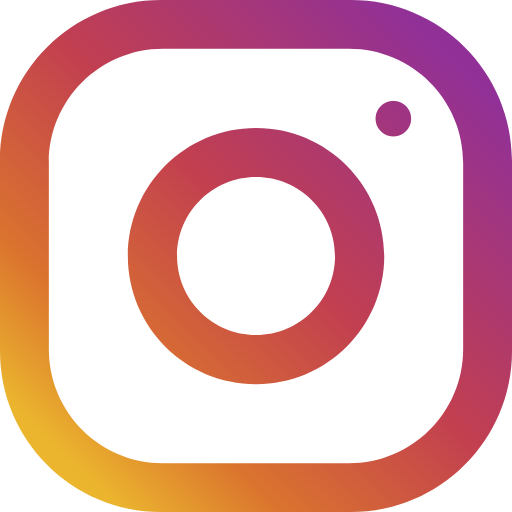 Free Instagram icon flat style