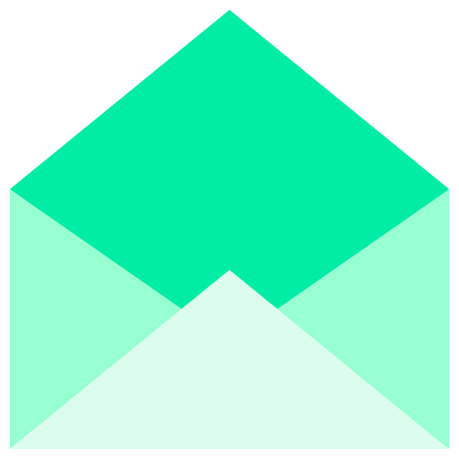Free message icon flat style