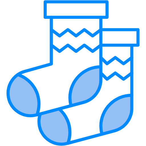 Free Socks icon Two Color style
