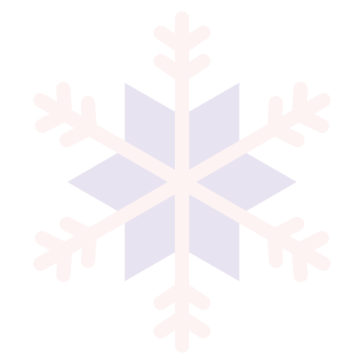 Free snowflake icon flat style