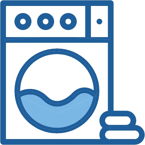 Free Washing Machine icon two-color style