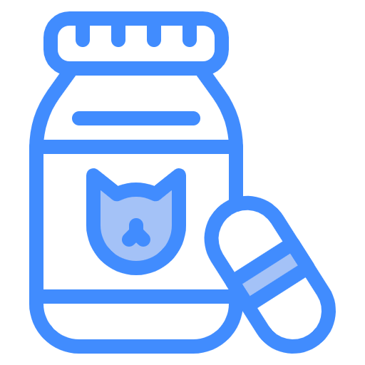 Free Veterinary icon two-color style