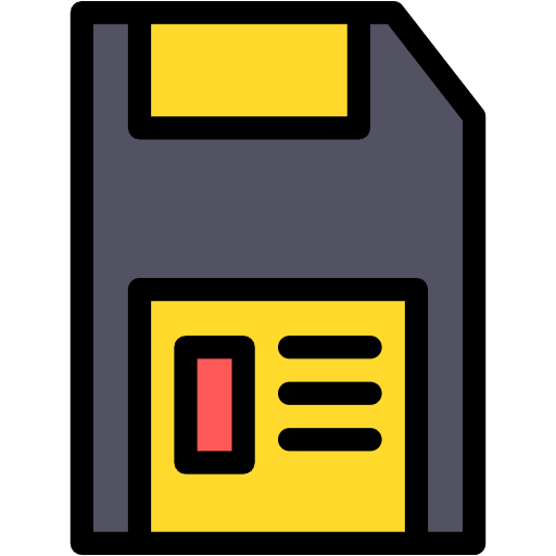 Free Sd card icon lineal-color style