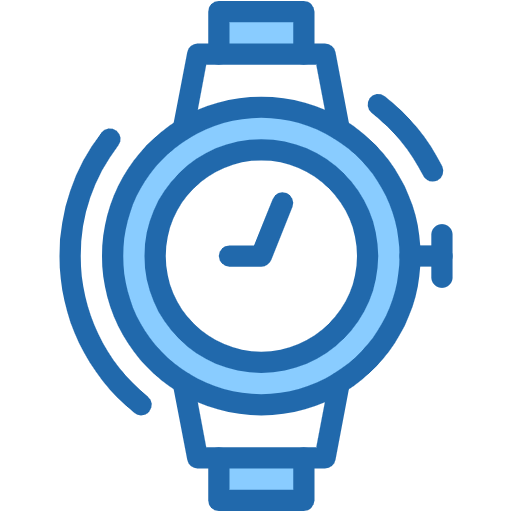 Free Wrist Watch icon two-color style