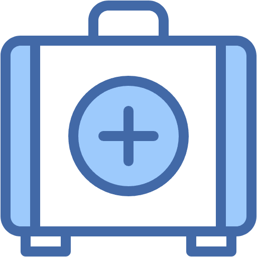 Free First Aid Kit icon two-color style