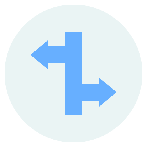 Free junction icon flat style