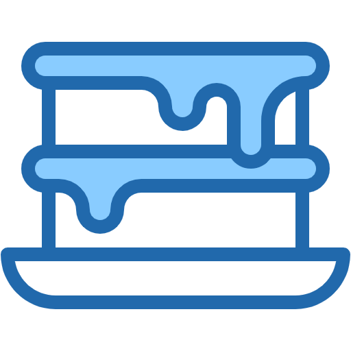 Free Lasagna icon two-color style