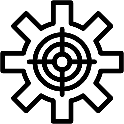 Free Target icon Line style