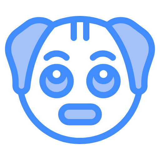 Free Bored icon two-color style
