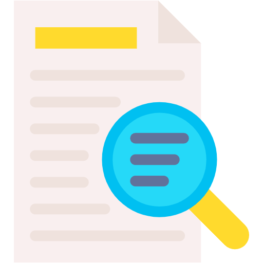 Free Search icon flat style