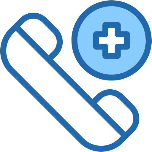 Free Emergency icon two-color style
