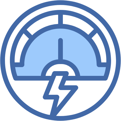 Free Gauge icon two-color style