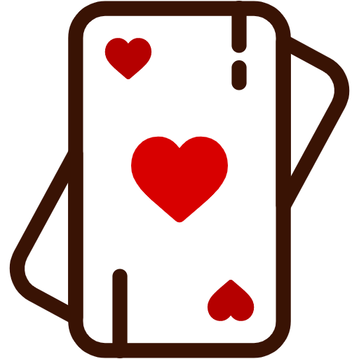 Free Cards icon two-color style