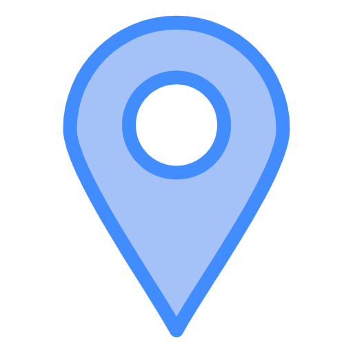 Free Location icon two-color style