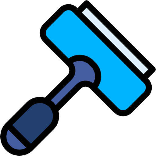 Free Squeegee icon lineal-color style