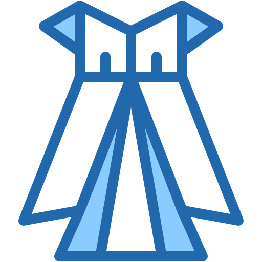 Free Dress icon two-color style