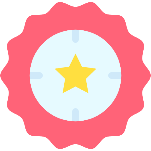Free Premium Badge icon Flat style