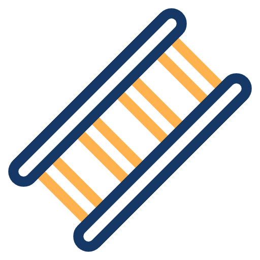 Free Ladder icon Two Color style