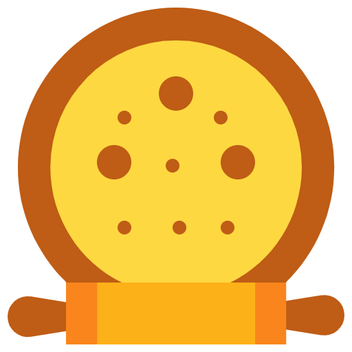 Free Rolling Pin icon Flat style