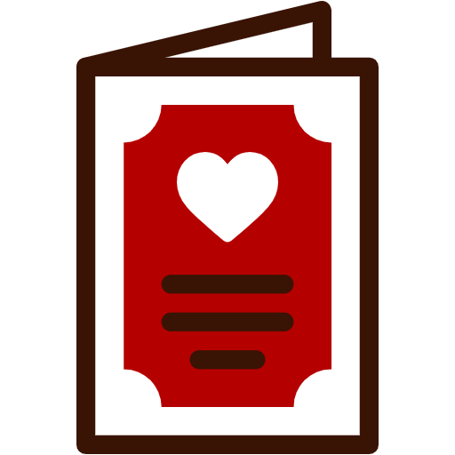 Free Card icon two-color style