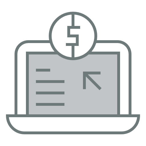 Free dollar icon two-color style