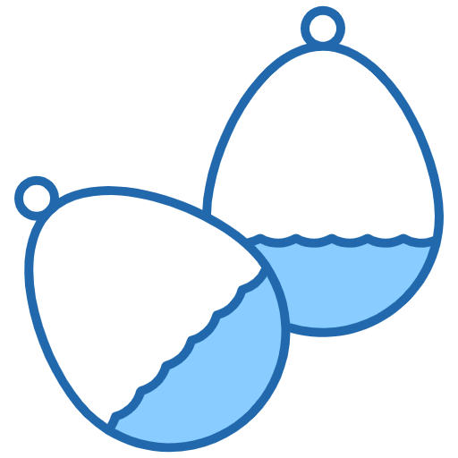 Free Balloon icon two-color style