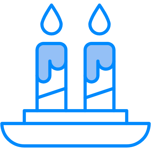 Free Candles icon Two Color style