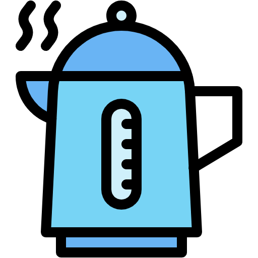 Free Kettle icon lineal-color style