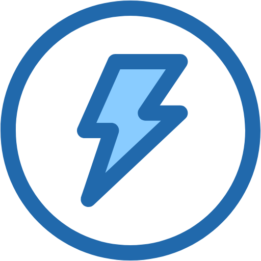 Free Flash Light icon two-color style