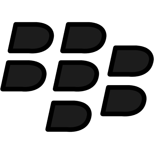 Free BlackBerry icon lineal-color style