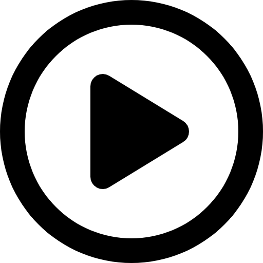 Free Circle Play icon line style