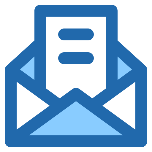 Free Message icon two-color style