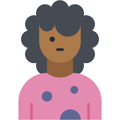 Free Hairdresser icon flat style