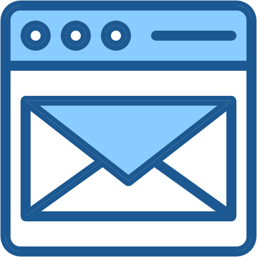 Free Email icon Two Color style