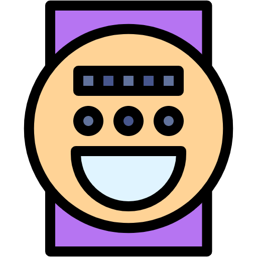 Free Electic Meter icon lineal-color style